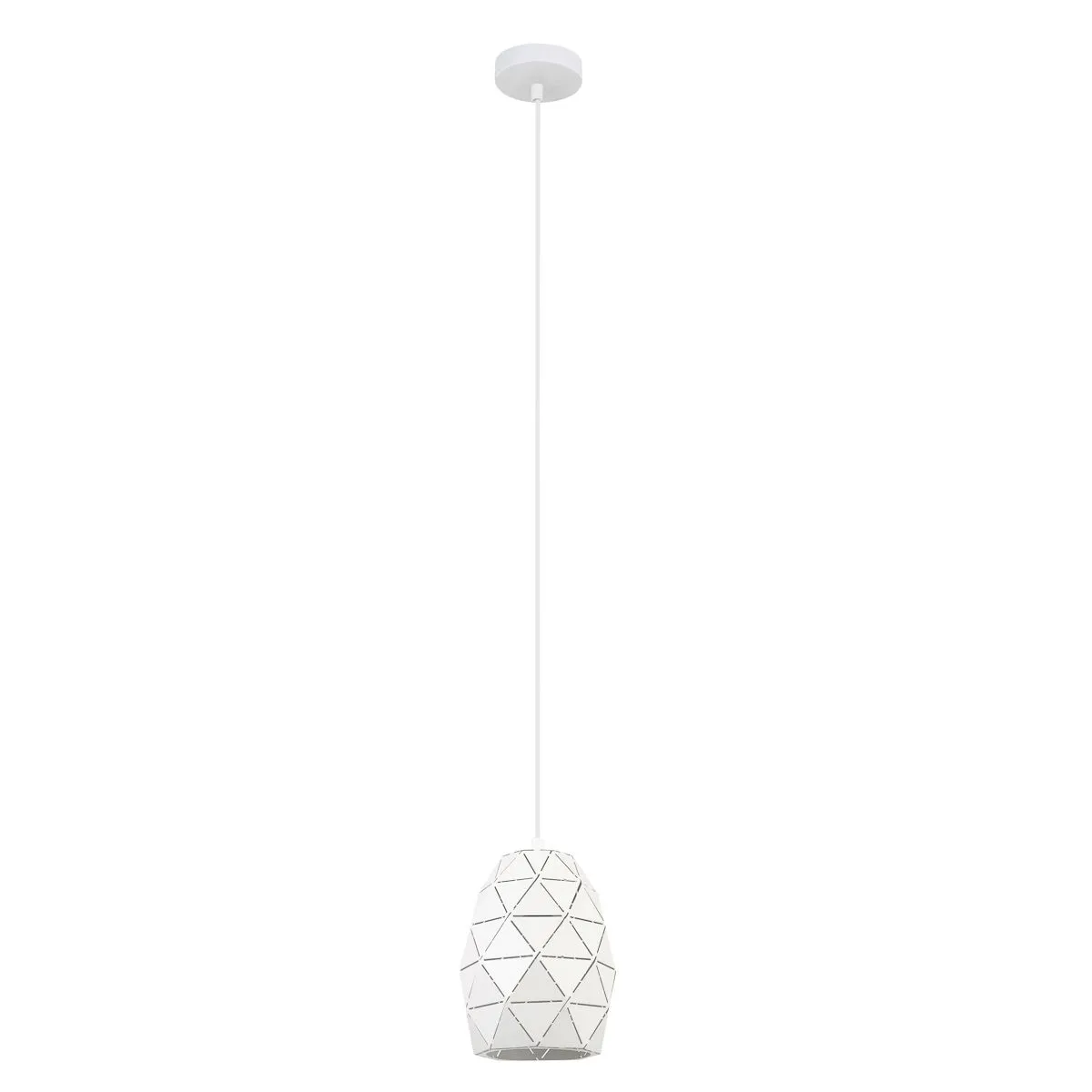 Harley, nowoczesna lampa wisząca, biała, E27, MDM-3480/1 W